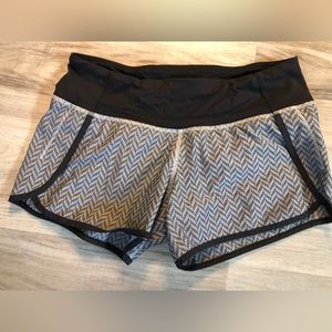 NWOT Lululumon lined run short size 6
